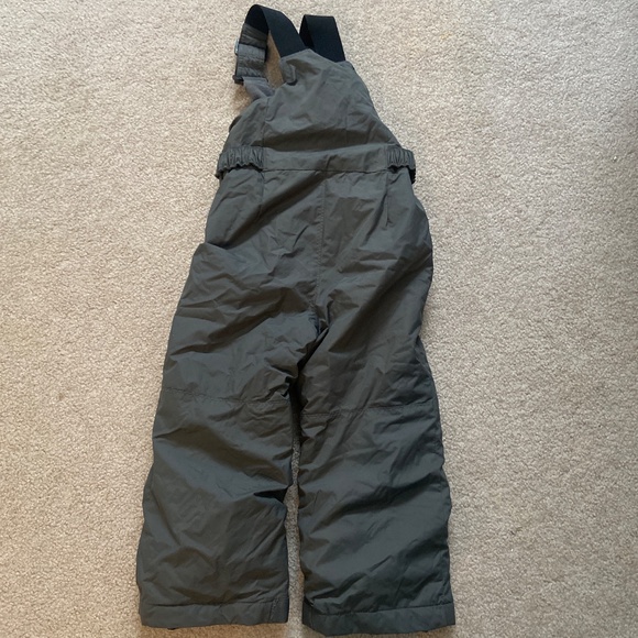 Columbia Ski Snow Pants Overall Bibs Unisex Adjustable Gray - Picture 2 of 3